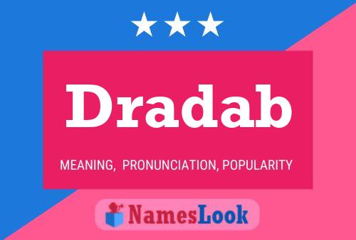 ملصق اسم Dradab