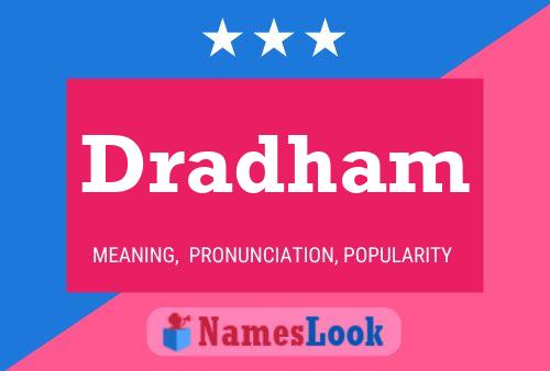 ملصق اسم Dradham