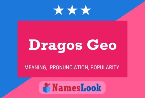 ملصق اسم Dragos Geo