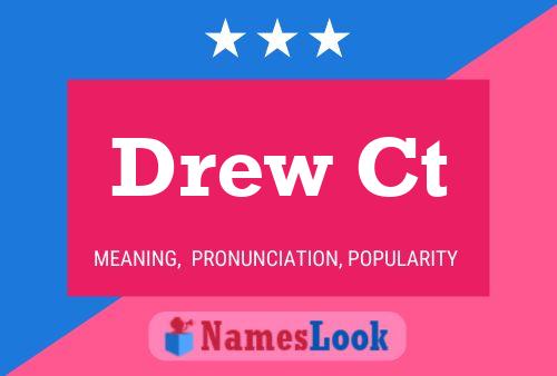 ملصق اسم Drew Ct