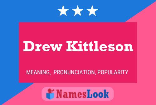 ملصق اسم Drew Kittleson