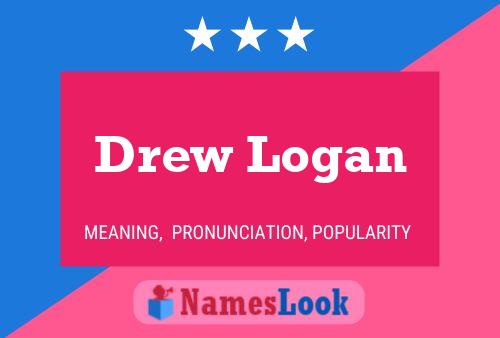 ملصق اسم Drew Logan