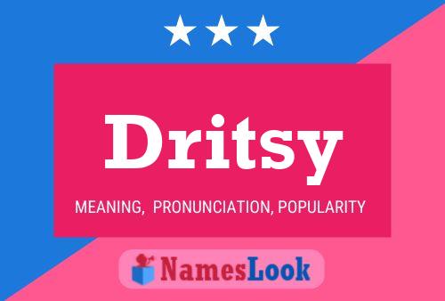 ملصق اسم Dritsy