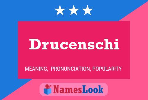 ملصق اسم Drucenschi