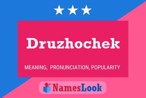 ملصق اسم Druzhochek