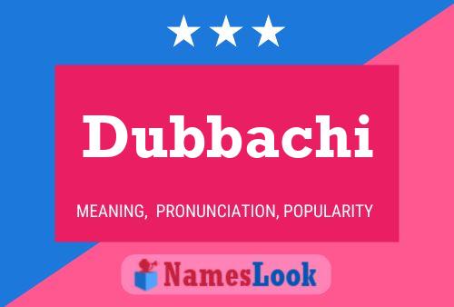 ملصق اسم Dubbachi