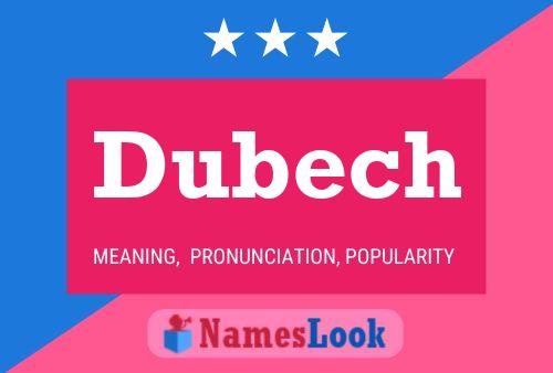 ملصق اسم Dubech