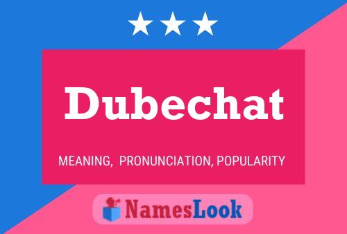 ملصق اسم Dubechat