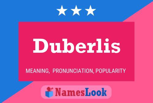 ملصق اسم Duberlis