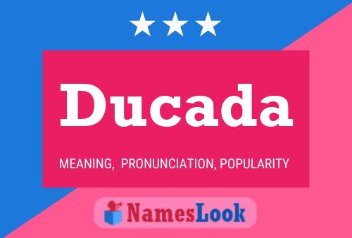 ملصق اسم Ducada