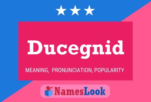 ملصق اسم Ducegnid