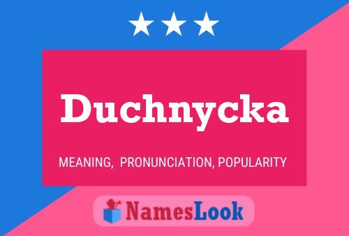 ملصق اسم Duchnycka