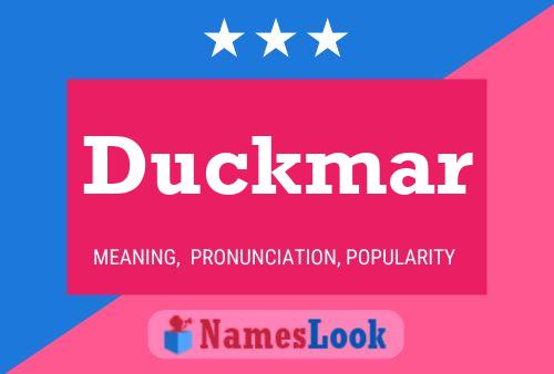 ملصق اسم Duckmar