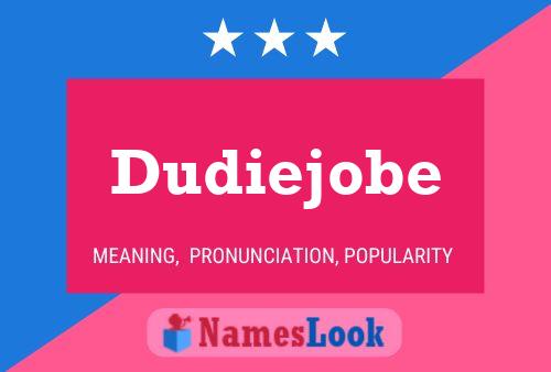 ملصق اسم Dudiejobe