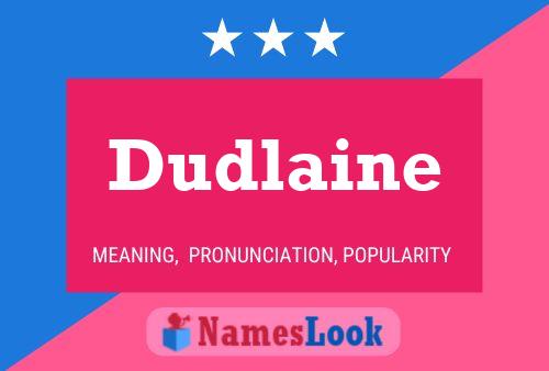 ملصق اسم Dudlaine