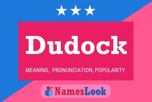 ملصق اسم Dudock