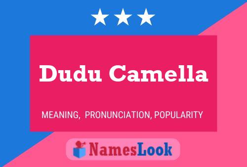 ملصق اسم Dudu Camella