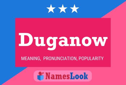 ملصق اسم Duganow