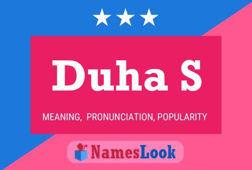 ملصق اسم Duha S