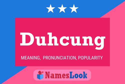 ملصق اسم Duhcung