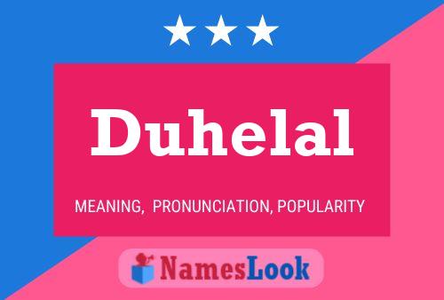 ملصق اسم Duhelal