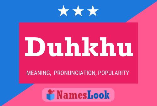 ملصق اسم Duhkhu