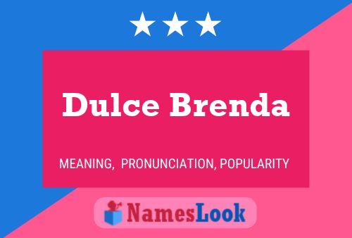 ملصق اسم Dulce Brenda