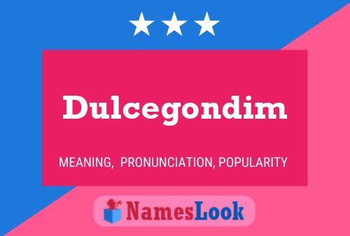 ملصق اسم Dulcegondim