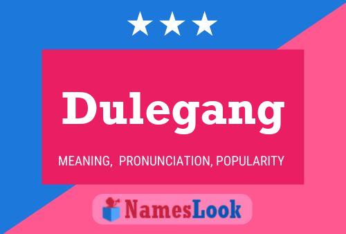 ملصق اسم Dulegang