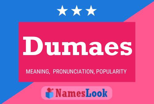 ملصق اسم Dumaes