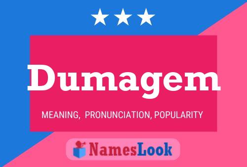 ملصق اسم Dumagem