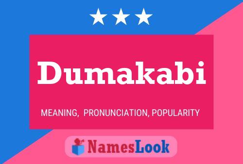 ملصق اسم Dumakabi