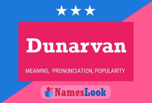 ملصق اسم Dunarvan