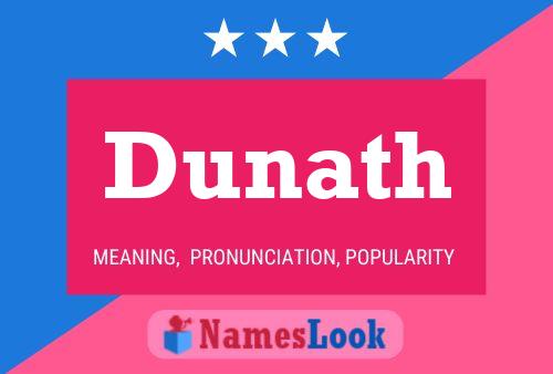 ملصق اسم Dunath