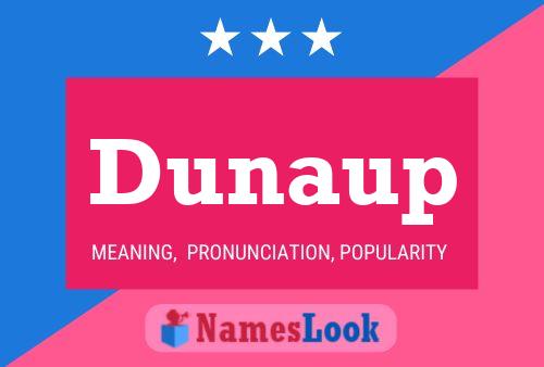 ملصق اسم Dunaup