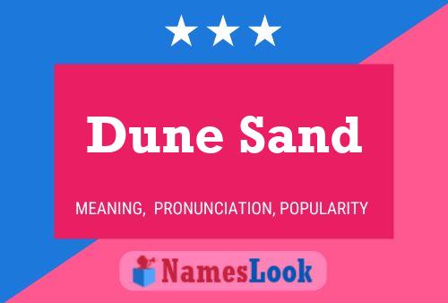 ملصق اسم Dune Sand