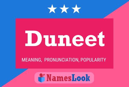 ملصق اسم Duneet