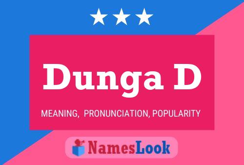 ملصق اسم Dunga D