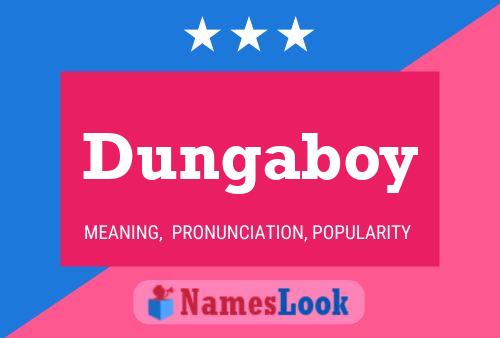 ملصق اسم Dungaboy