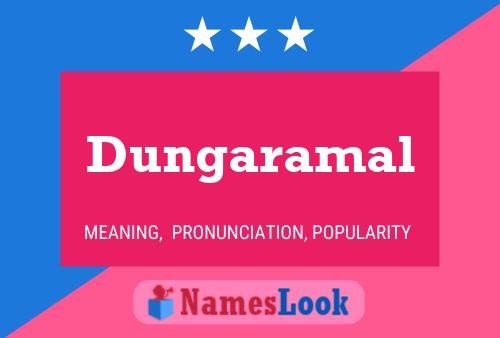 ملصق اسم Dungaramal