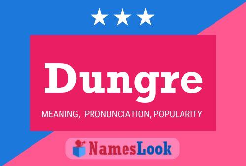 ملصق اسم Dungre