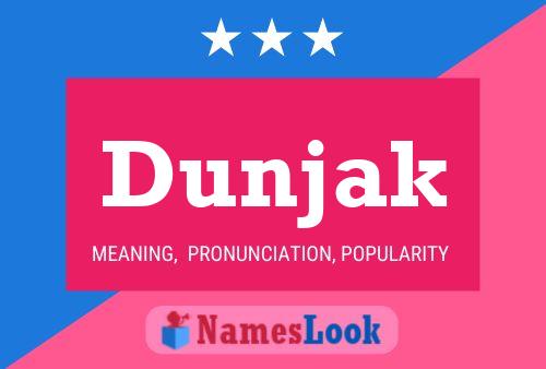 ملصق اسم Dunjak