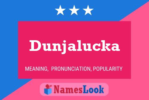 ملصق اسم Dunjalucka