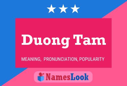 ملصق اسم Duong Tam