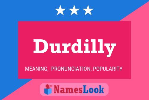 ملصق اسم Durdilly