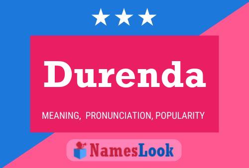 ملصق اسم Durenda