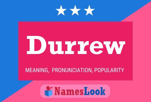 ملصق اسم Durrew