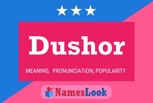 ملصق اسم Dushor