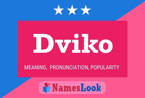 ملصق اسم Dviko