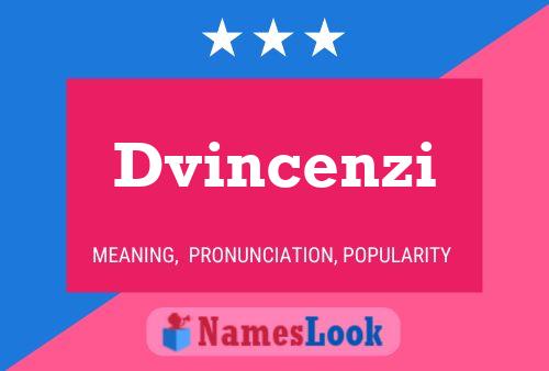 ملصق اسم Dvincenzi